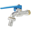 High quality Brass double handle bibcock valves bypass valve water softener
